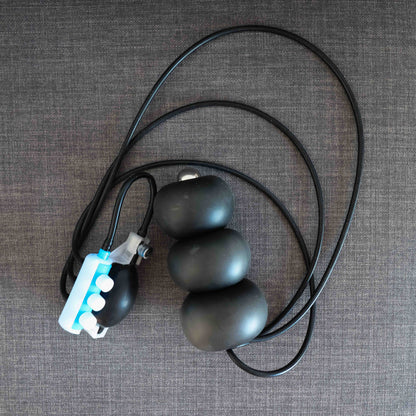 Three stages inflatable anal plug (Medium)