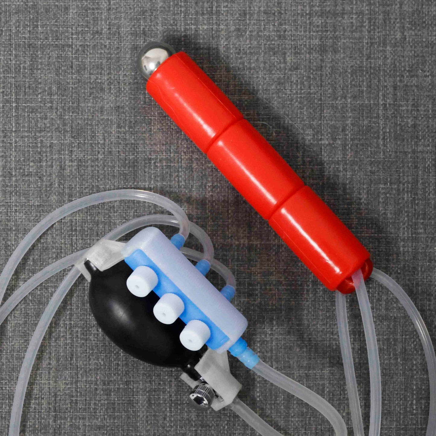 Three stages inflatable anal plug (Medium)